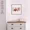 Valentine Gnomes III Love by Tara Reed 16-in. W x 16-in. H. Canvas Wall Art Print Framed in Grey